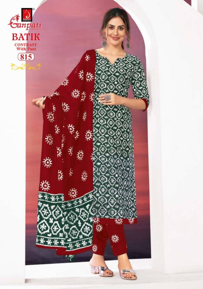 Batik Vol 8 By Ganpati Heavy Cotton Readymade Dress Wholesale Clothing Suppliers In India